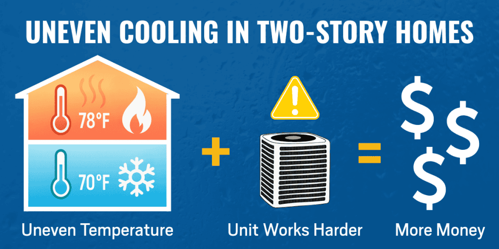 How to Cool Second Floor of House | Barineau Heating and Air Conditioning